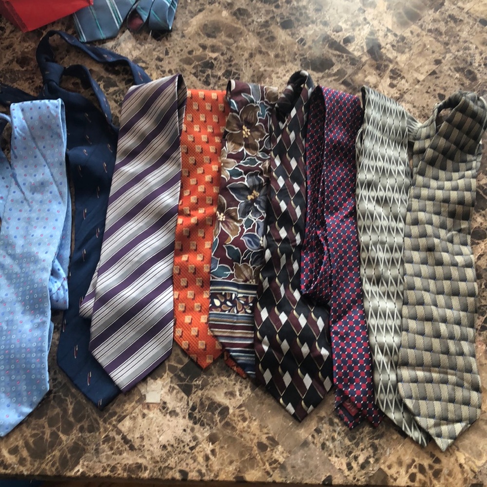 9 ties
